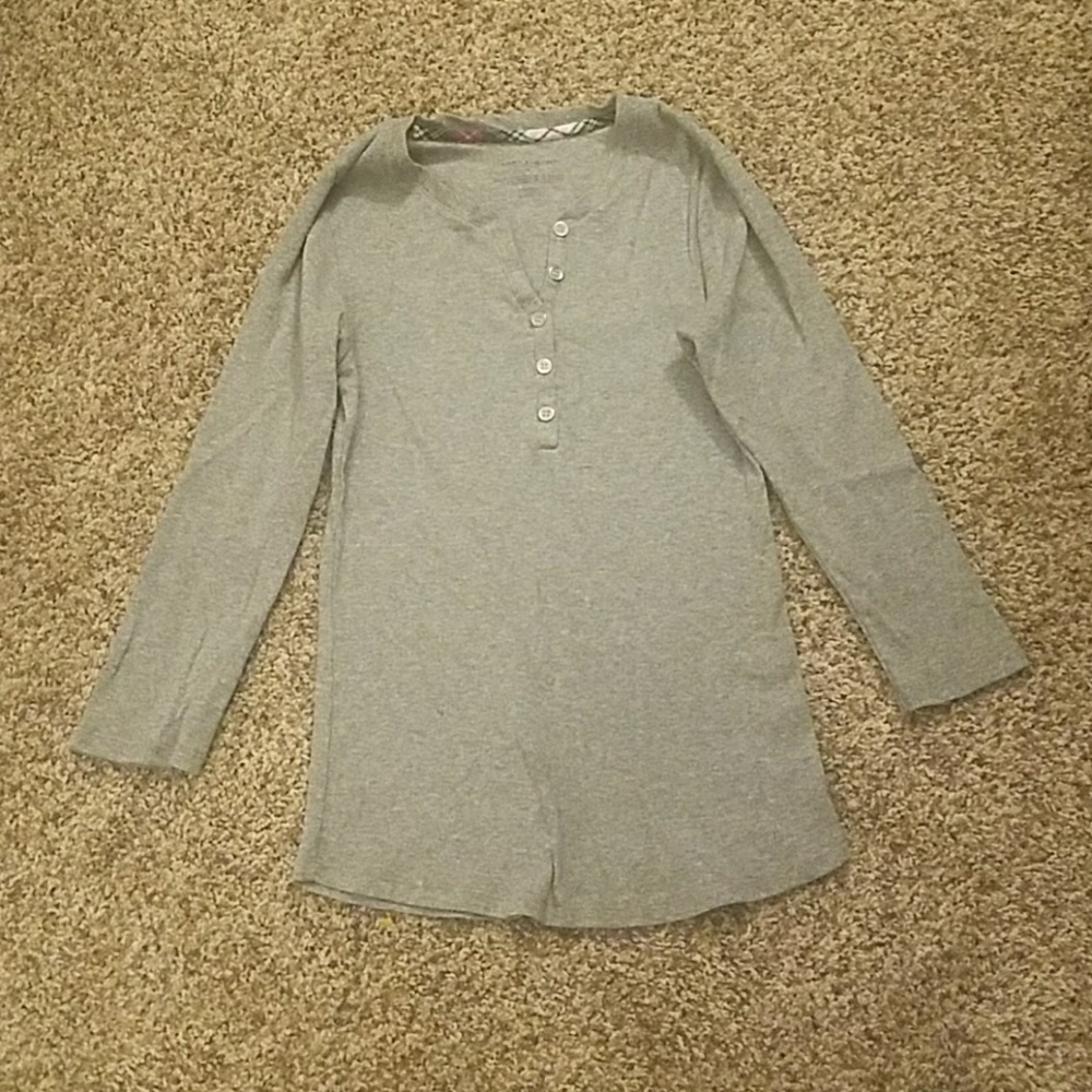 Grey Tommy Hilfiger Henley